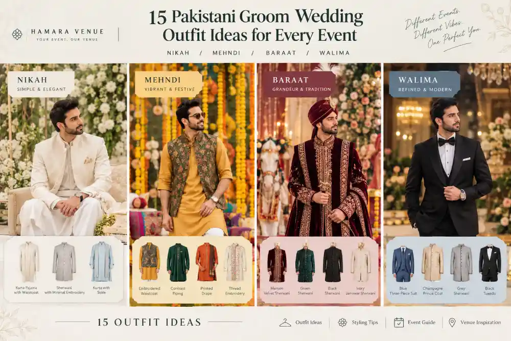 Latest Pakistani Groom Dresses: 15 Trending Wedding Outfit Ideas for Every Event