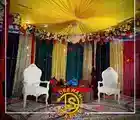 Image of Deewan-e-Saeed Gold Marquee Wedding Marquee
